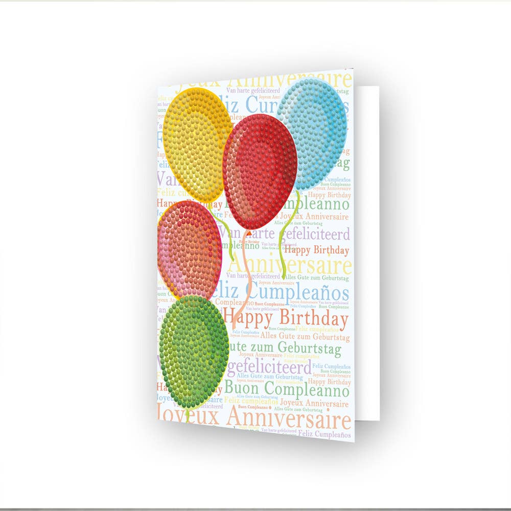 DIAMOND DOTZ® - Balloons on High (Card)