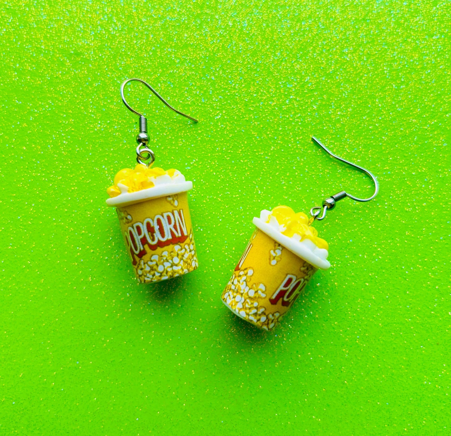 Popcorn Wire Earrings
