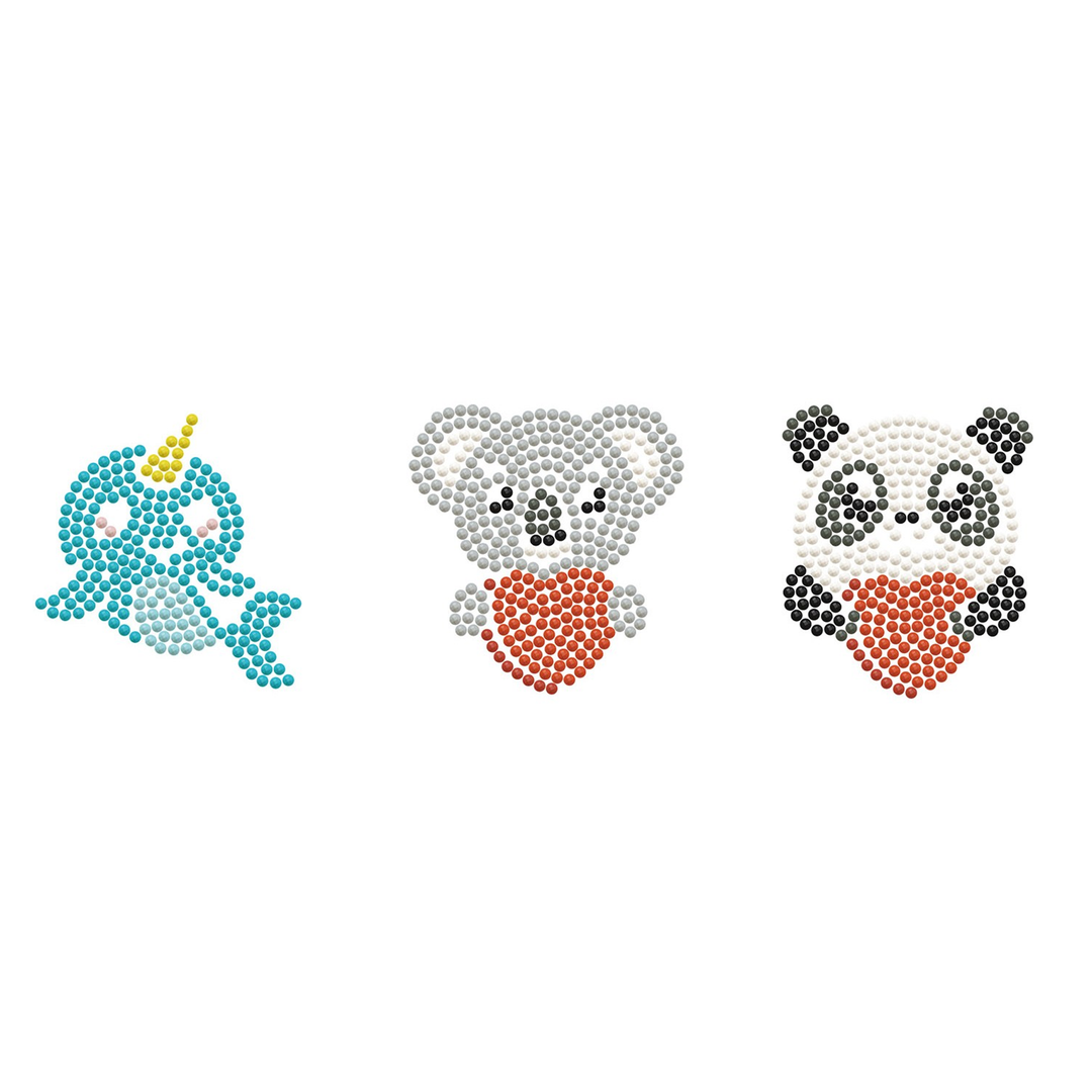 DIAMOND DOTZ® - DOTZIES 3 STICKERS Multi Pack - Love You Chums