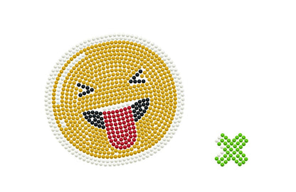 DIAMOND DOTZ® - Happy Grin Zipper Pouch