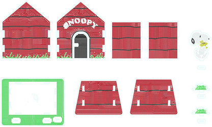 DIAMOND DOTZ® - Snoopy's 3D Dog House