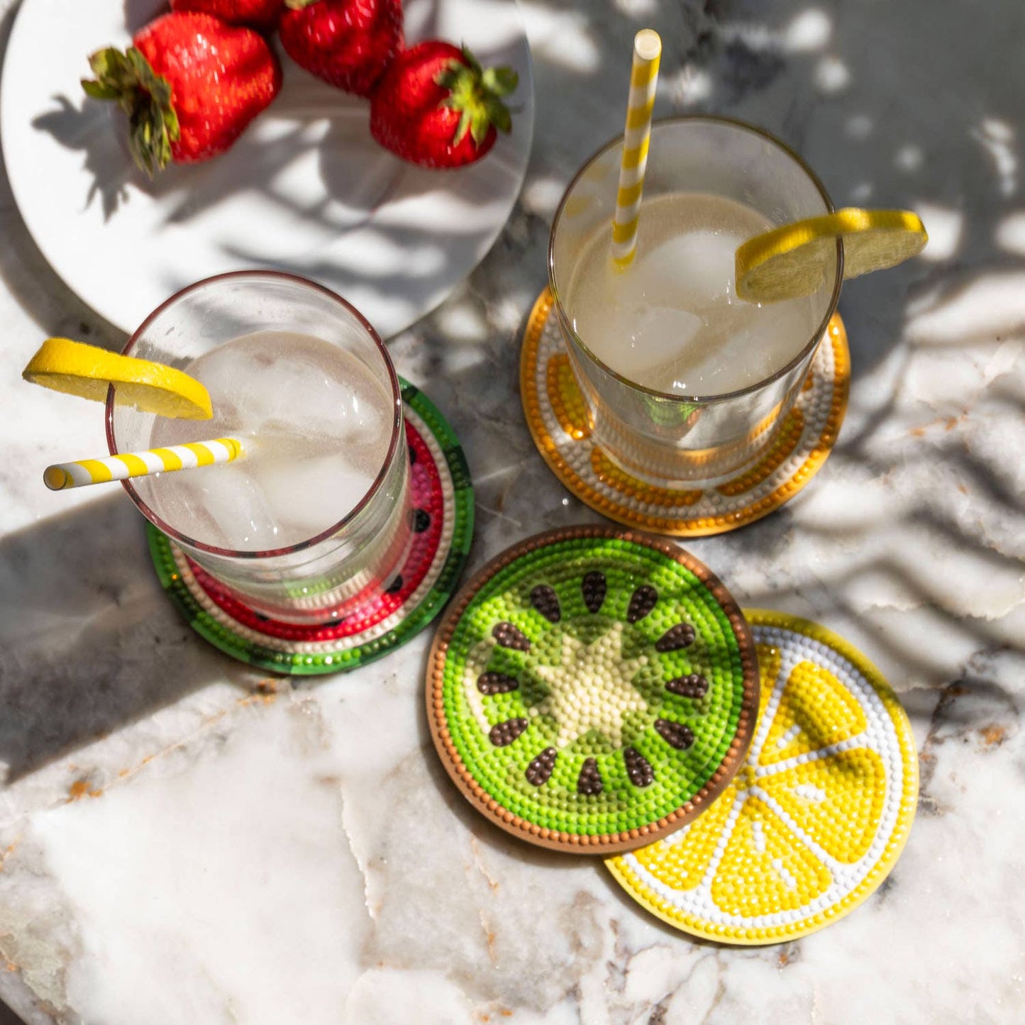 DIAMOND DOTZ® - Coasters - Tutti Frutti