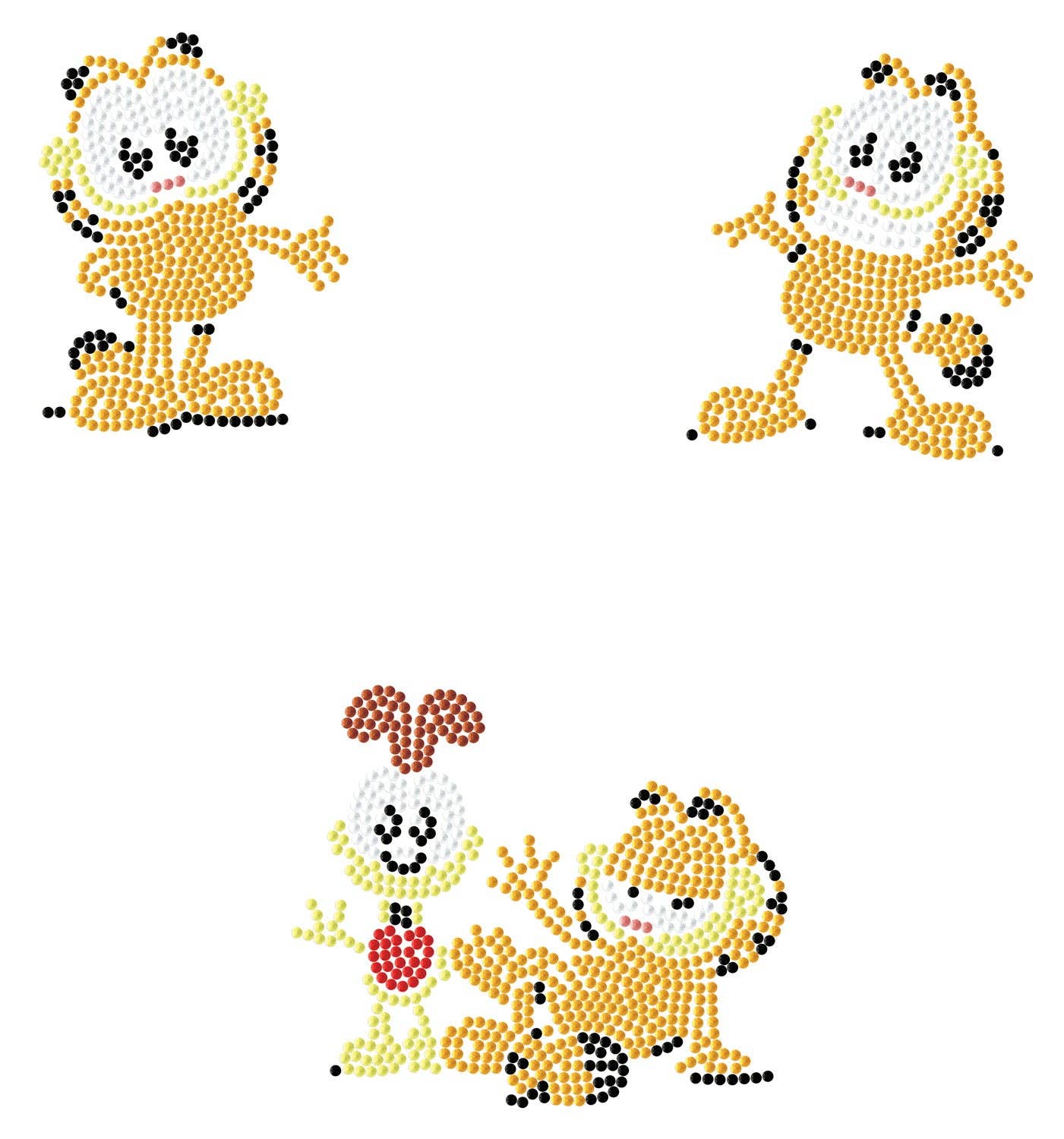 DIAMOND DOTZ® - Baby Garfield Sticker Pack