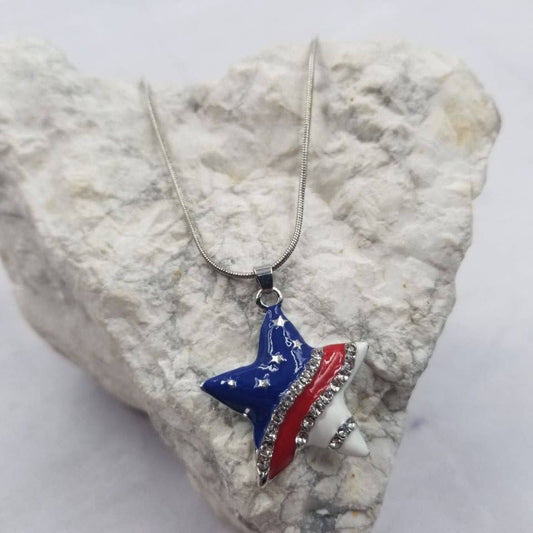 Star Patriotic NecklacePink tiful of LOVE