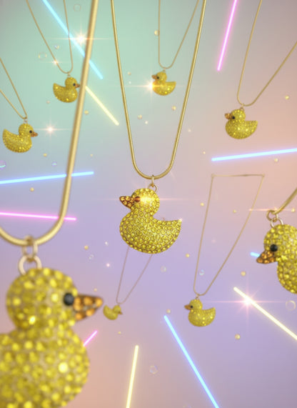 Ducky Pendant Necklace