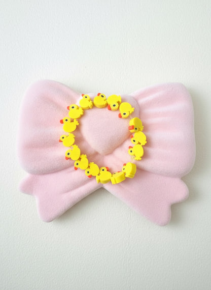 Rubber Duck beaded  Bracelet - Fun Novelty Jewelry