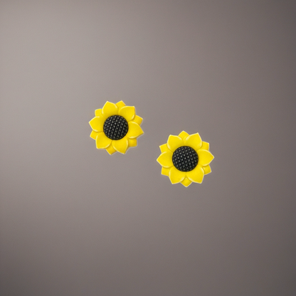 Sunflower Stud Earrings – A Ray of Sunshine 🌻