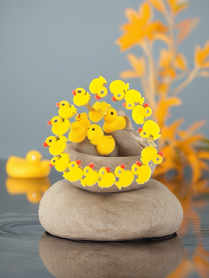 Rubber Duck beaded  Bracelet - Fun Novelty Jewelry