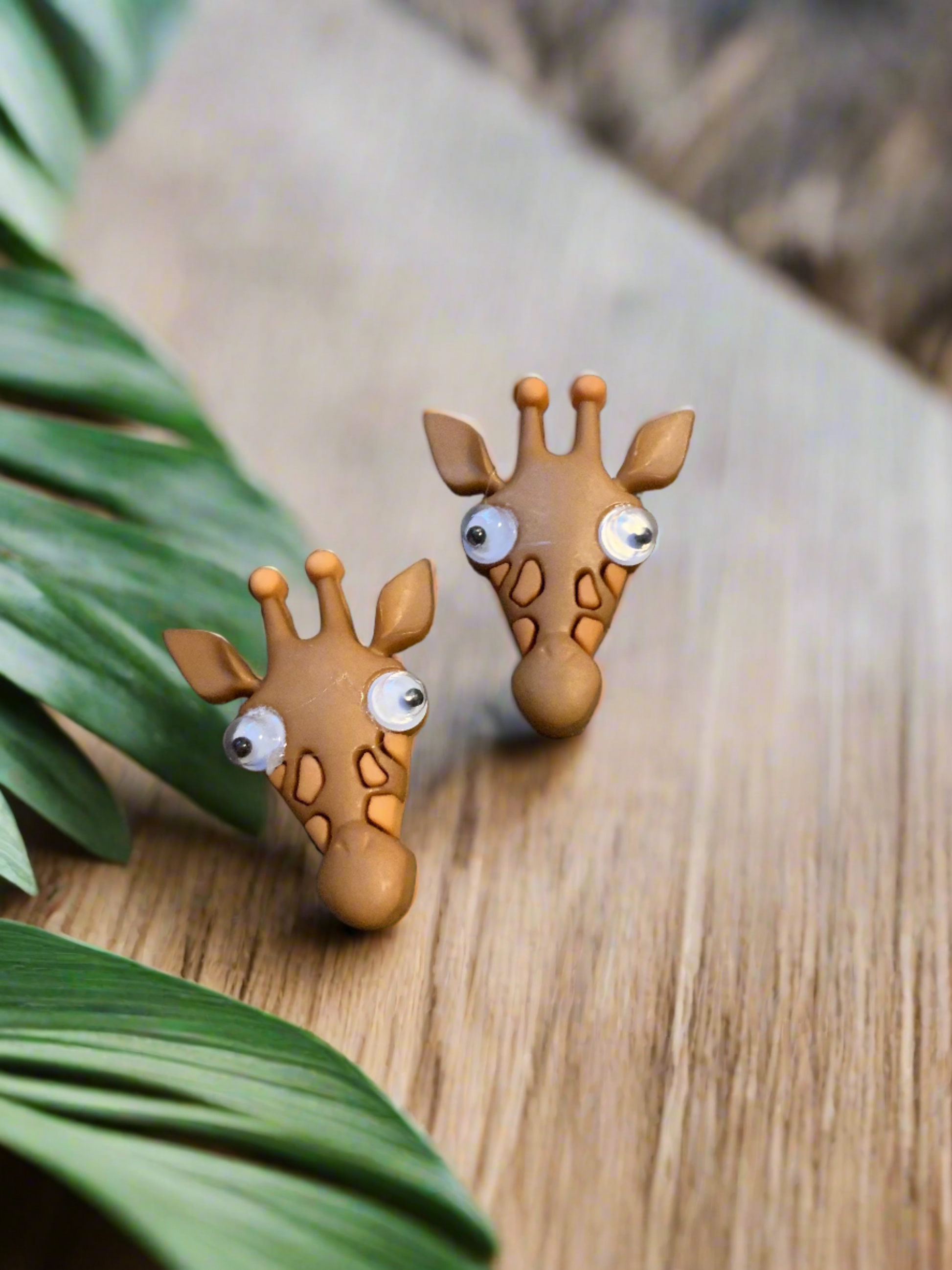 Life's a Zoo Google Eye animal head Post EarringsPink tiful of LOVE