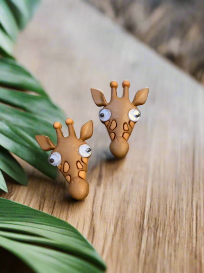 Life's a Zoo Google Eye animal head Post EarringsPink tiful of LOVE