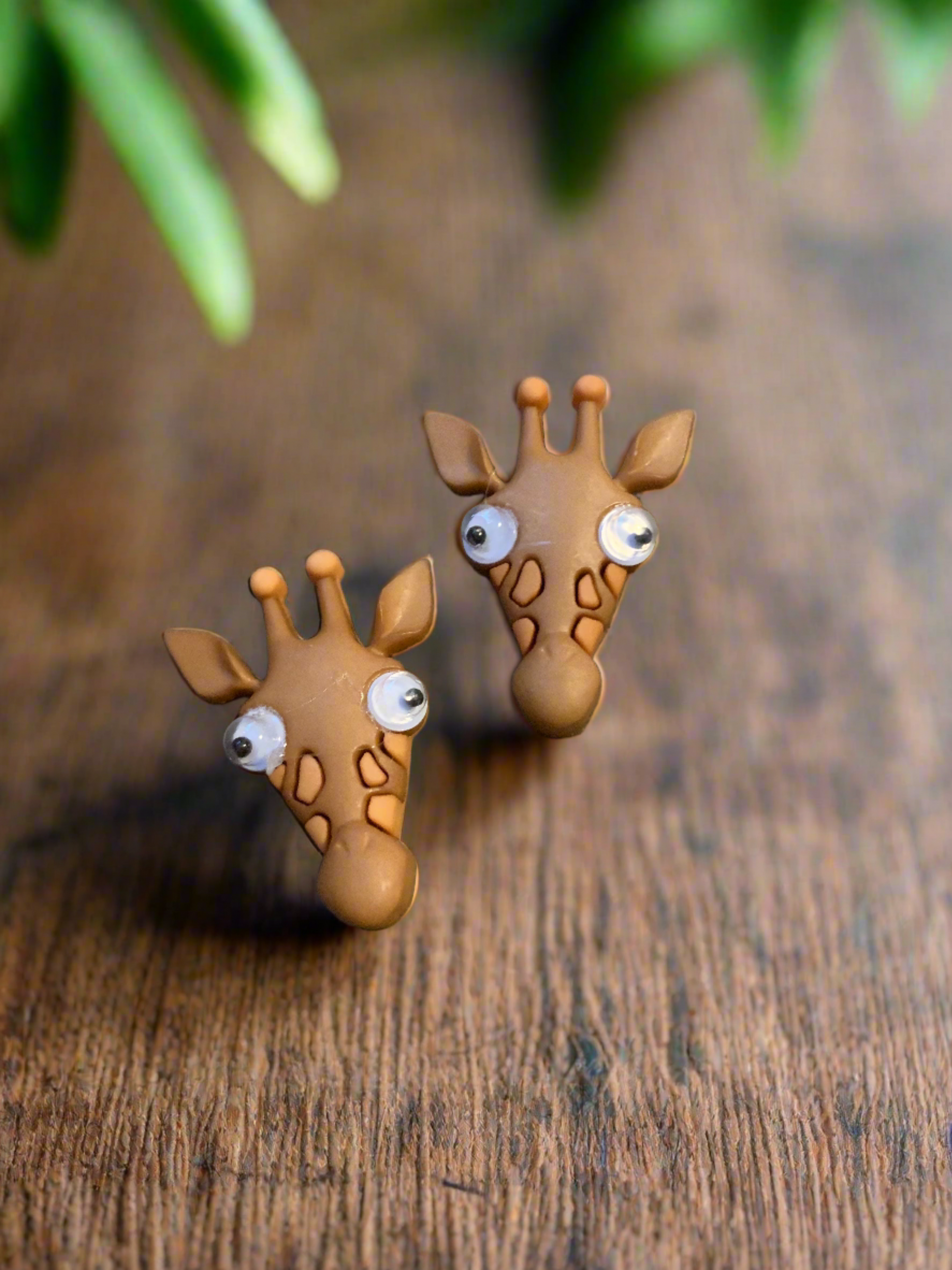 Life's a Zoo Google Eye animal head Post EarringsPink tiful of LOVE
