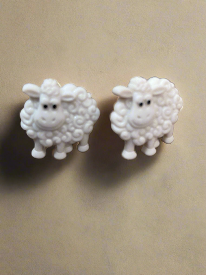 Funny Farm Animal  Post EarringsPink tiful of LOVE