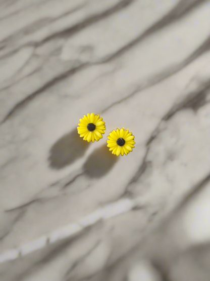 Tiny SUNFLOWER Stud EarringsPink tiful of LOVE