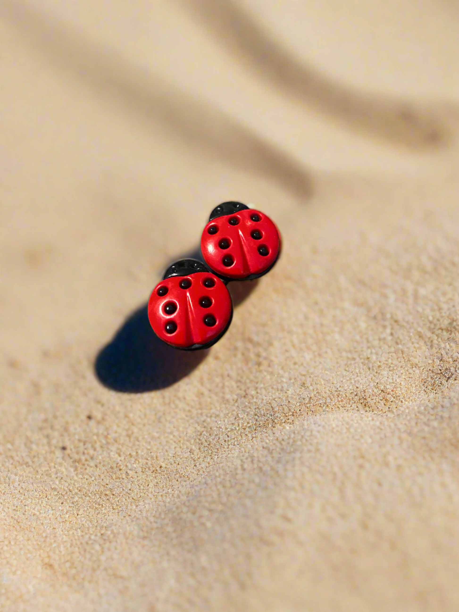 LADYBUG Earrings spread colors of warmth and happiness everywhere they goPink tiful of LOVE