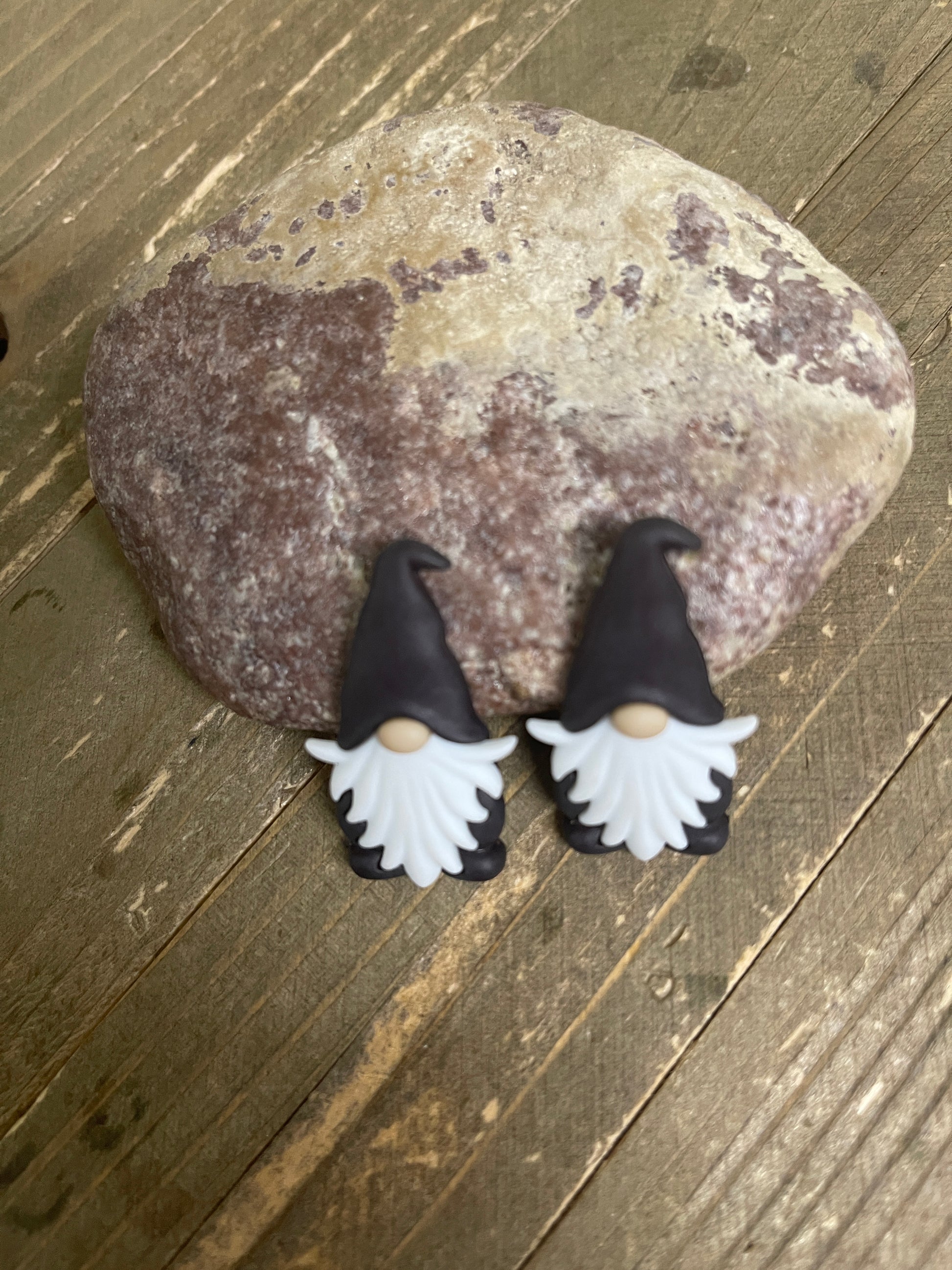 Gnome Bones About It Collection Stud Earrings (3 Halloween colorsto choose from)Pink tiful of LOVE