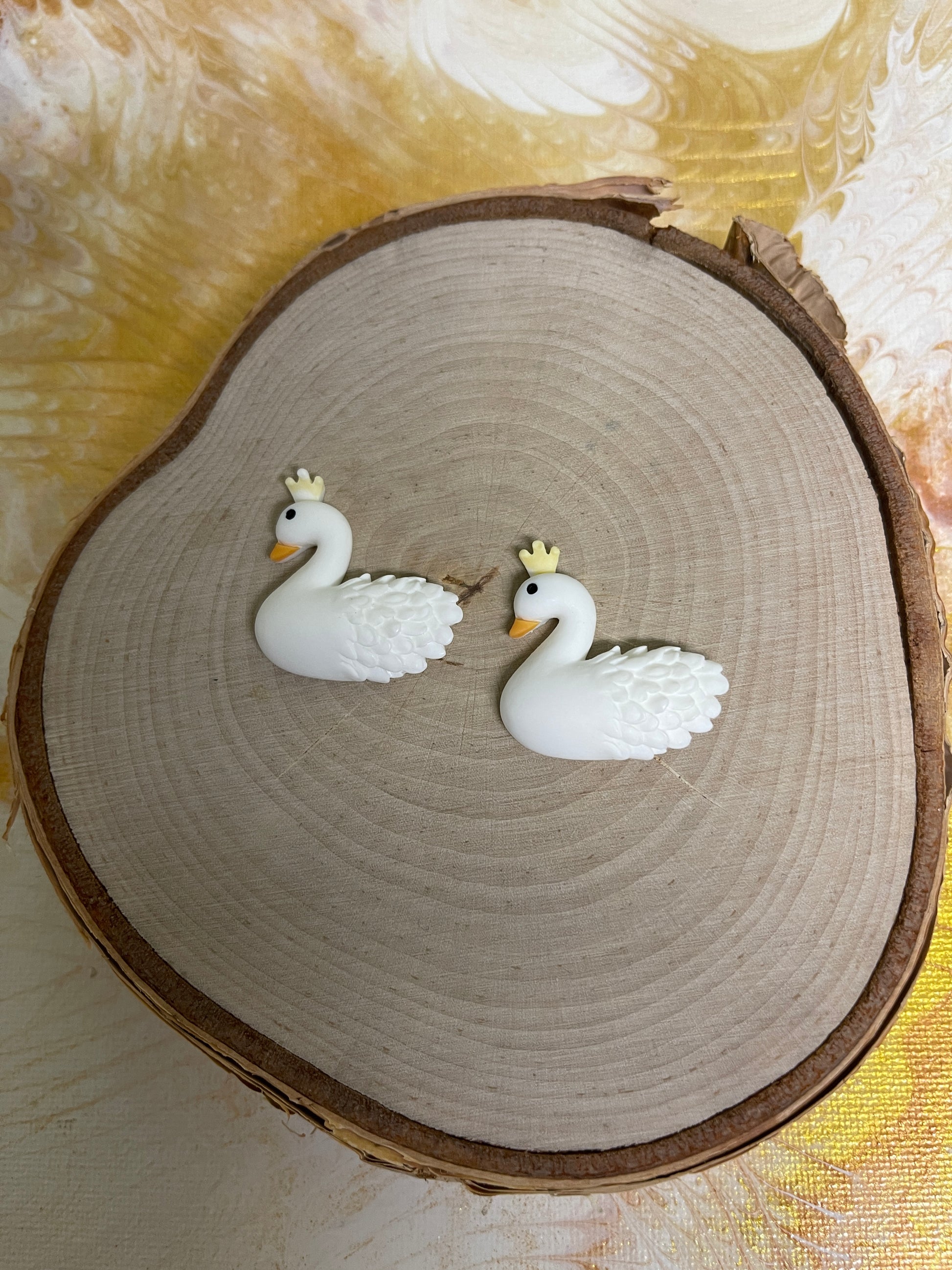 Swan Lake Stud EarringsPink tiful of LOVE