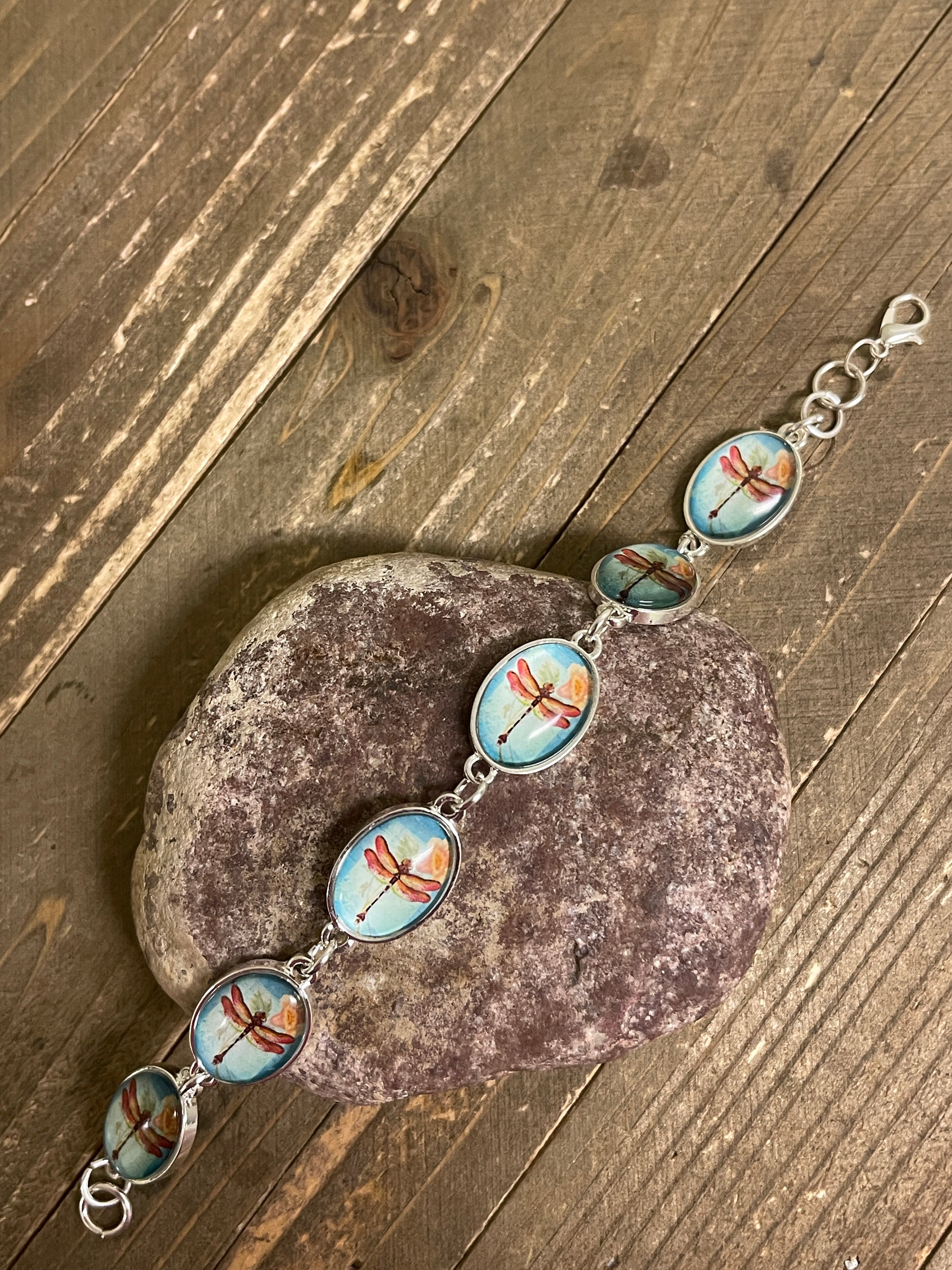Dragonfly Link BraceletPink tiful of LOVE