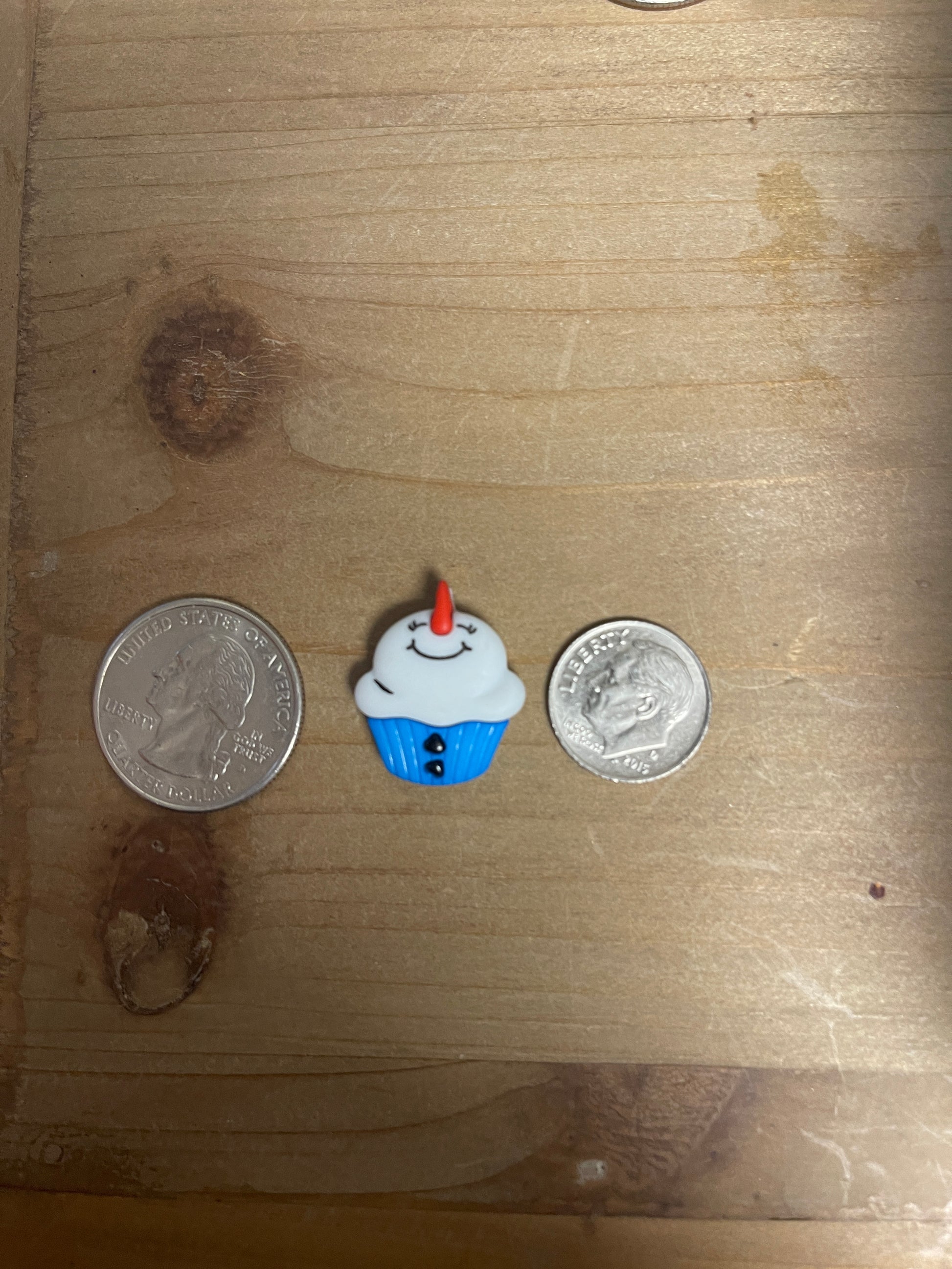 Snowman Cupcake Stud EarringsPink tiful of LOVE
