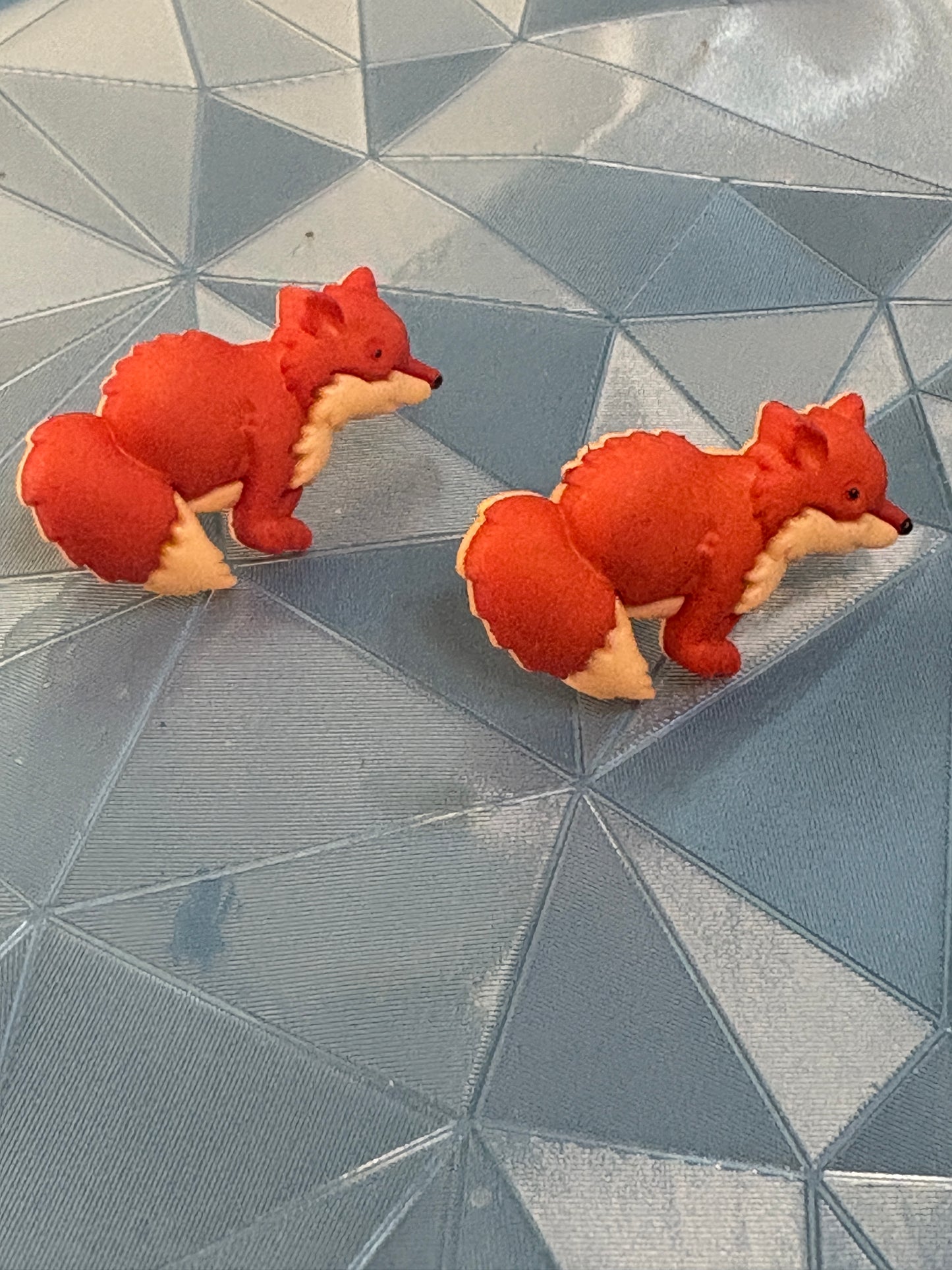 Forest Babies Fox Stud Earrings-Sweet Woodland Fox Jewelry