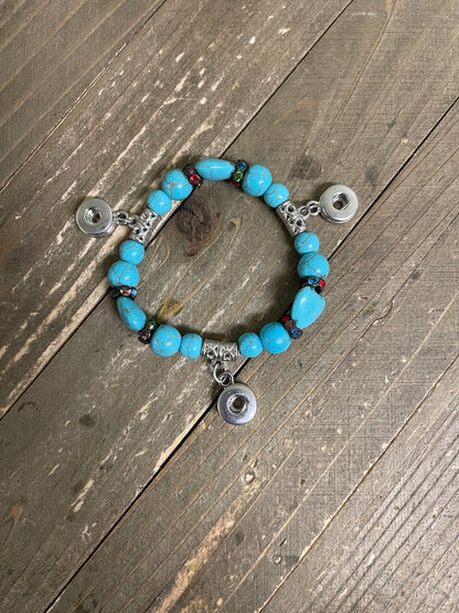 Mini SNAP LOT includes snap necklace, snap bracelet and 8 snapsPink tiful of LOVE