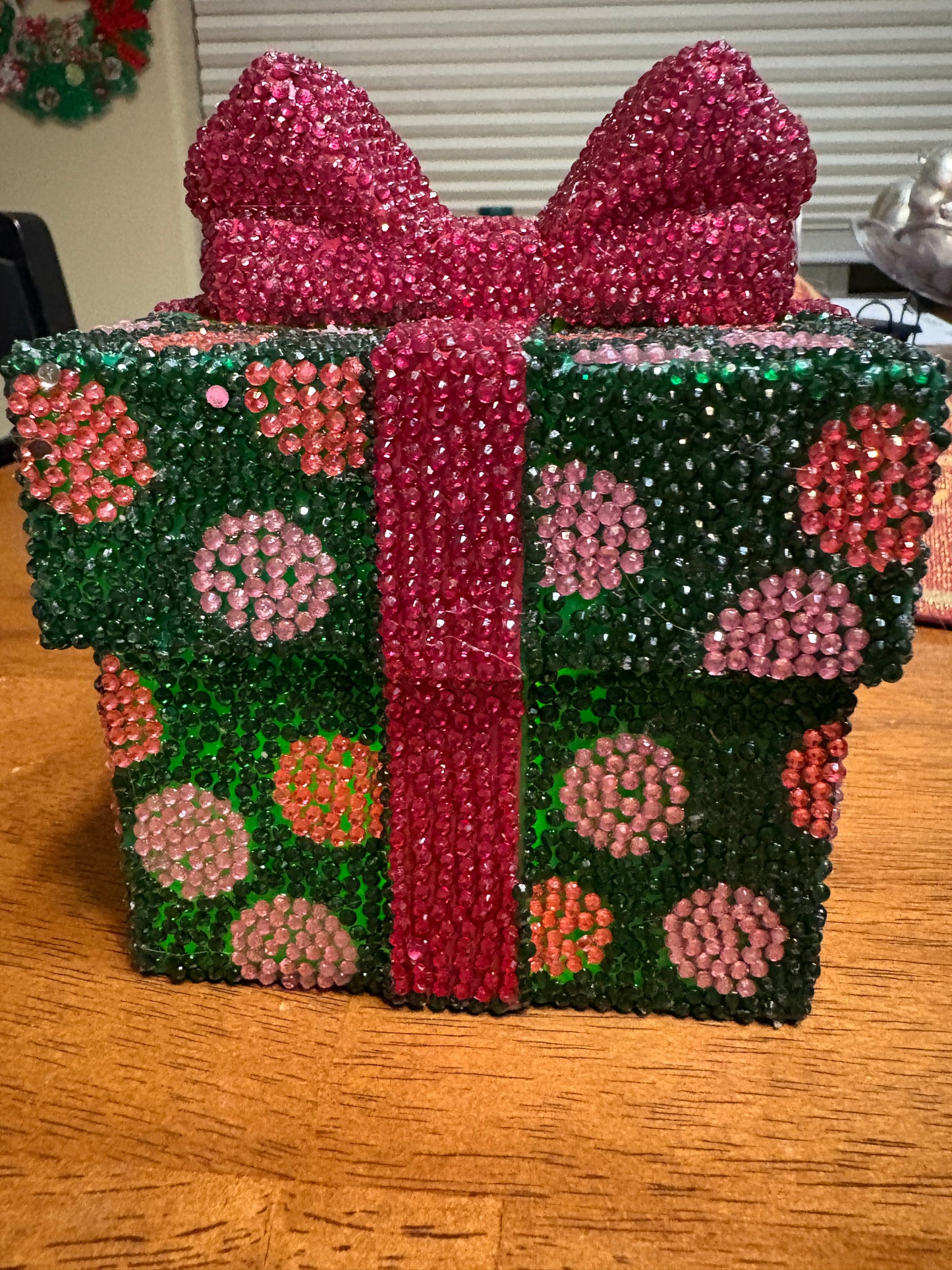 🎁 Light-Up Diamond Art Christmas Gift Box – Sparkling Holiday Décor