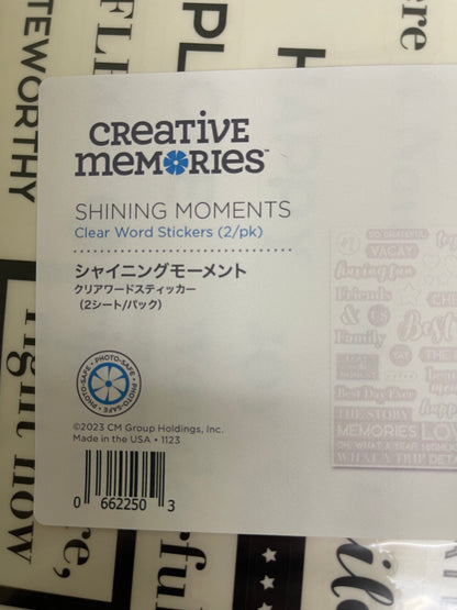 Creative Memories Shining Moments BundlePink tiful of LOVE