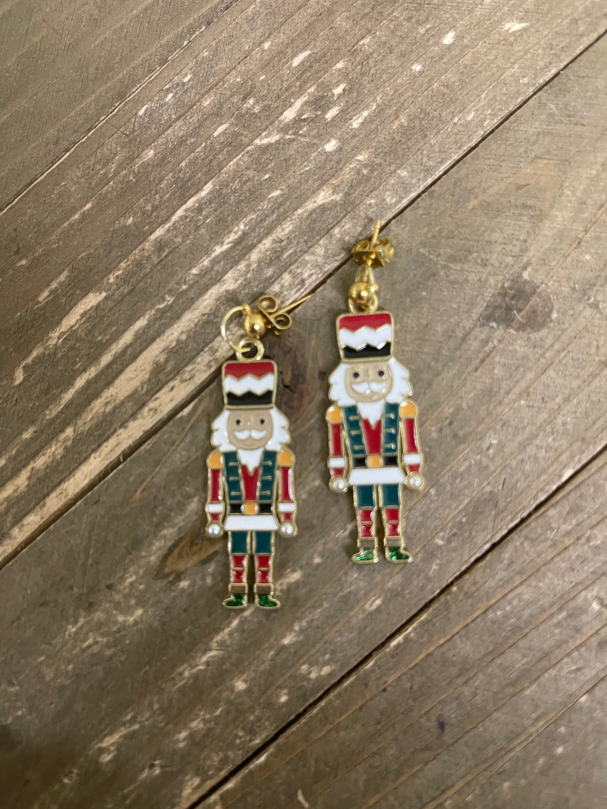 Christmas Nutcracker Ball Post EarringsPink tiful of LOVE