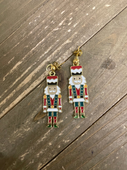 Christmas Nutcracker Ball Post EarringsPink tiful of LOVE