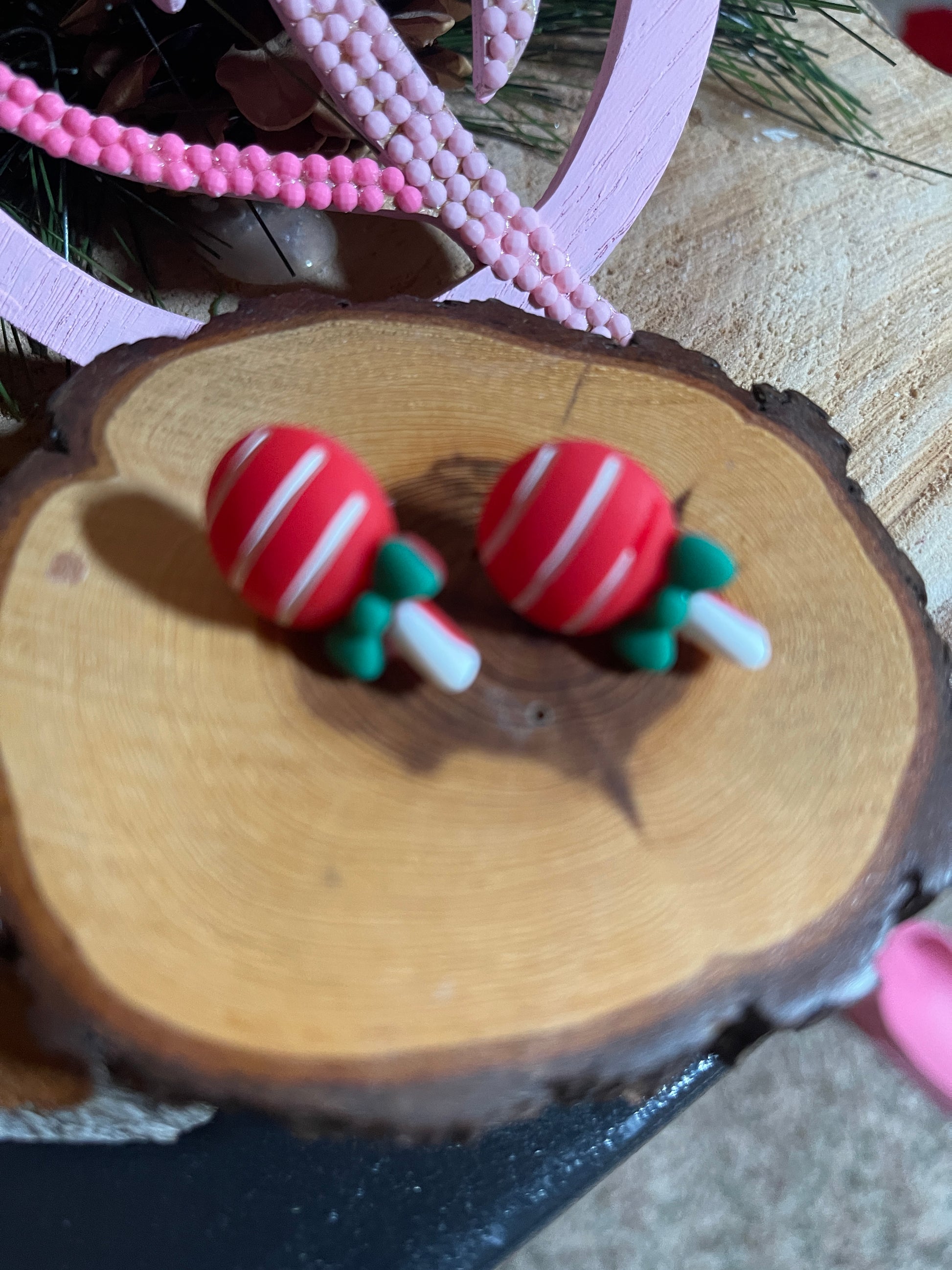 Christmas Treats Collection Earrings (3 to choose from)Pink tiful of LOVE