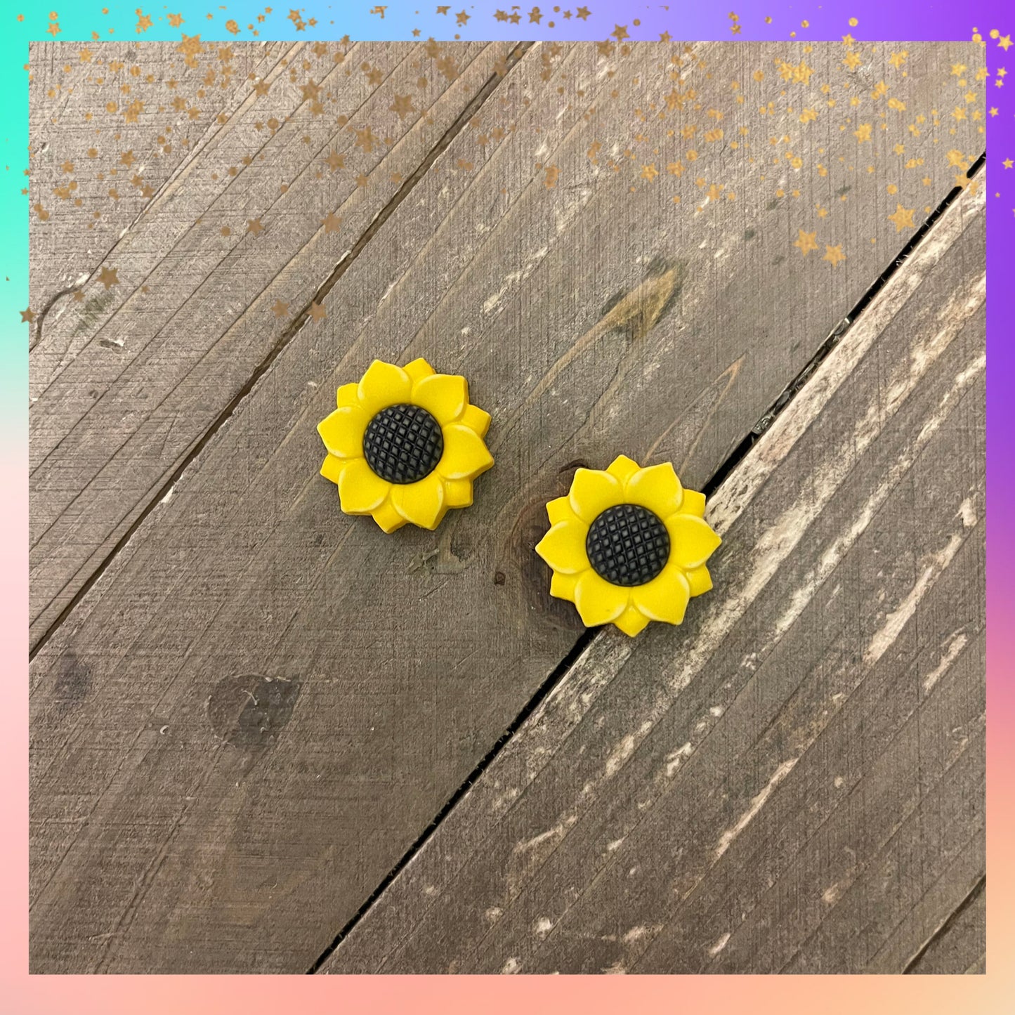 Sunflower Stud Earrings – A Ray of Sunshine 🌻