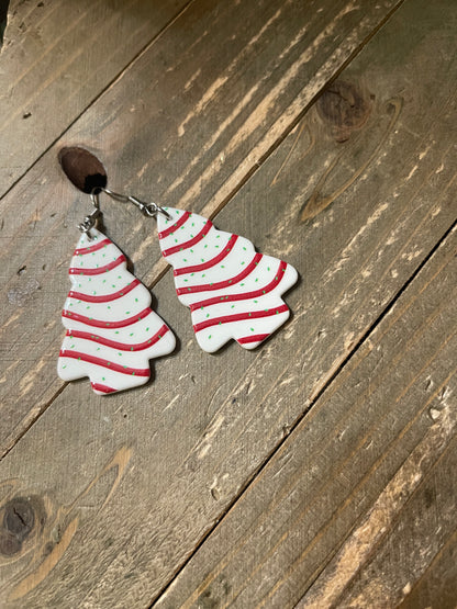 Christmas Tree Cookie Wire EarringsPink tiful of LOVE