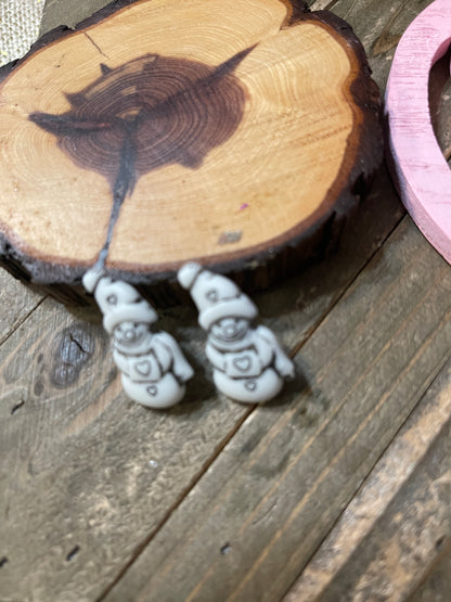 Snowman Collection Earrings (3 to choose from)Pink tiful of LOVE