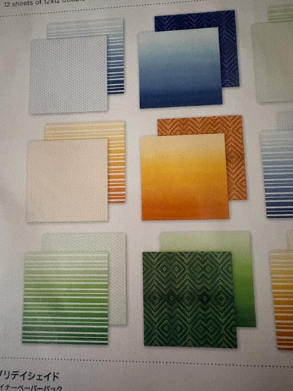 Creative Memories Everyday Shades Designer Paper Pack