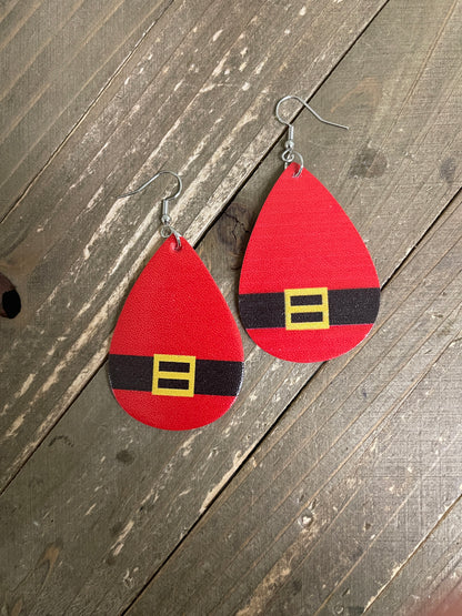 Christmas Teardrop Assorted Wire EarringsPink tiful of LOVE
