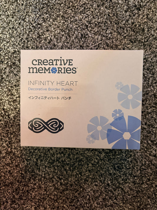 Creative Memories Infinity Heart Decorative Border Punch