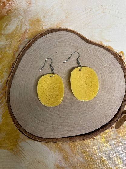 Potato Chip Wire EarringsPink tiful of LOVE
