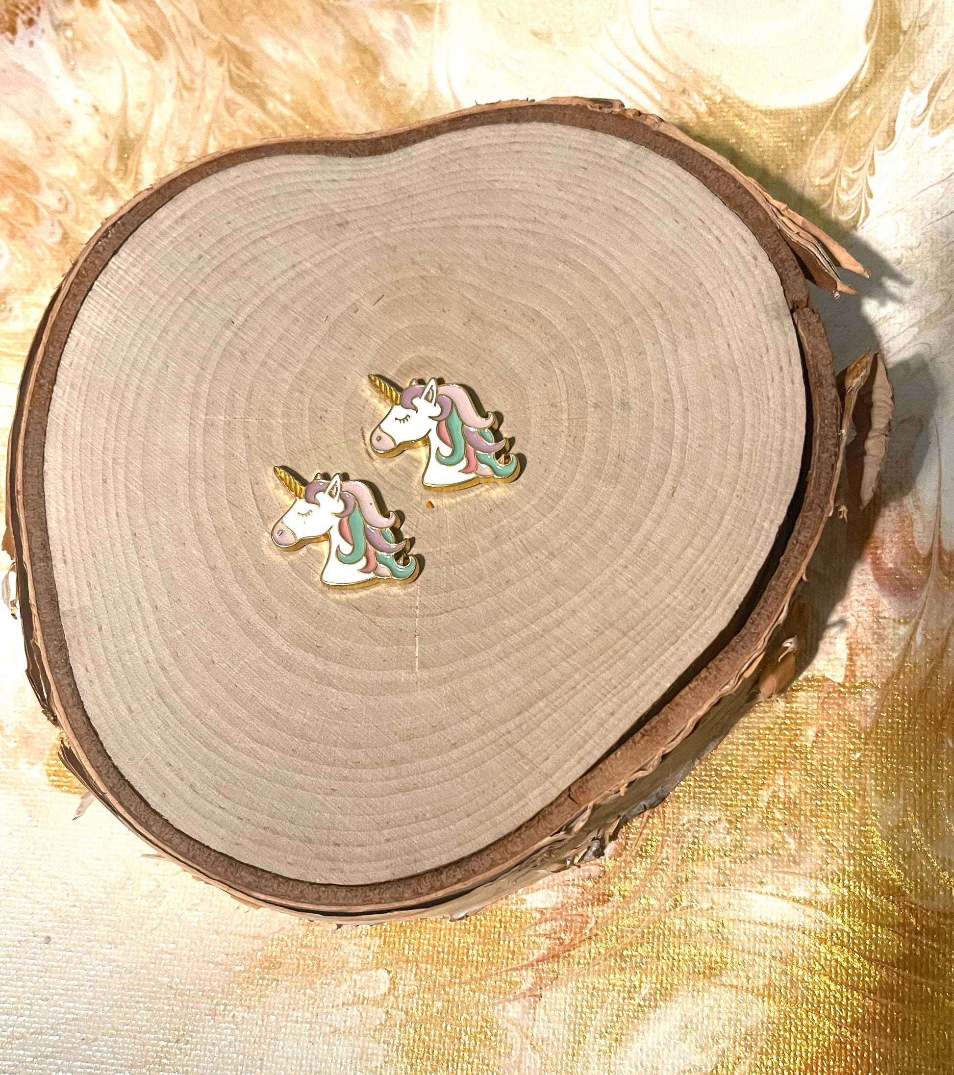Pastel Unicorn Stud EarringsPink tiful of LOVE