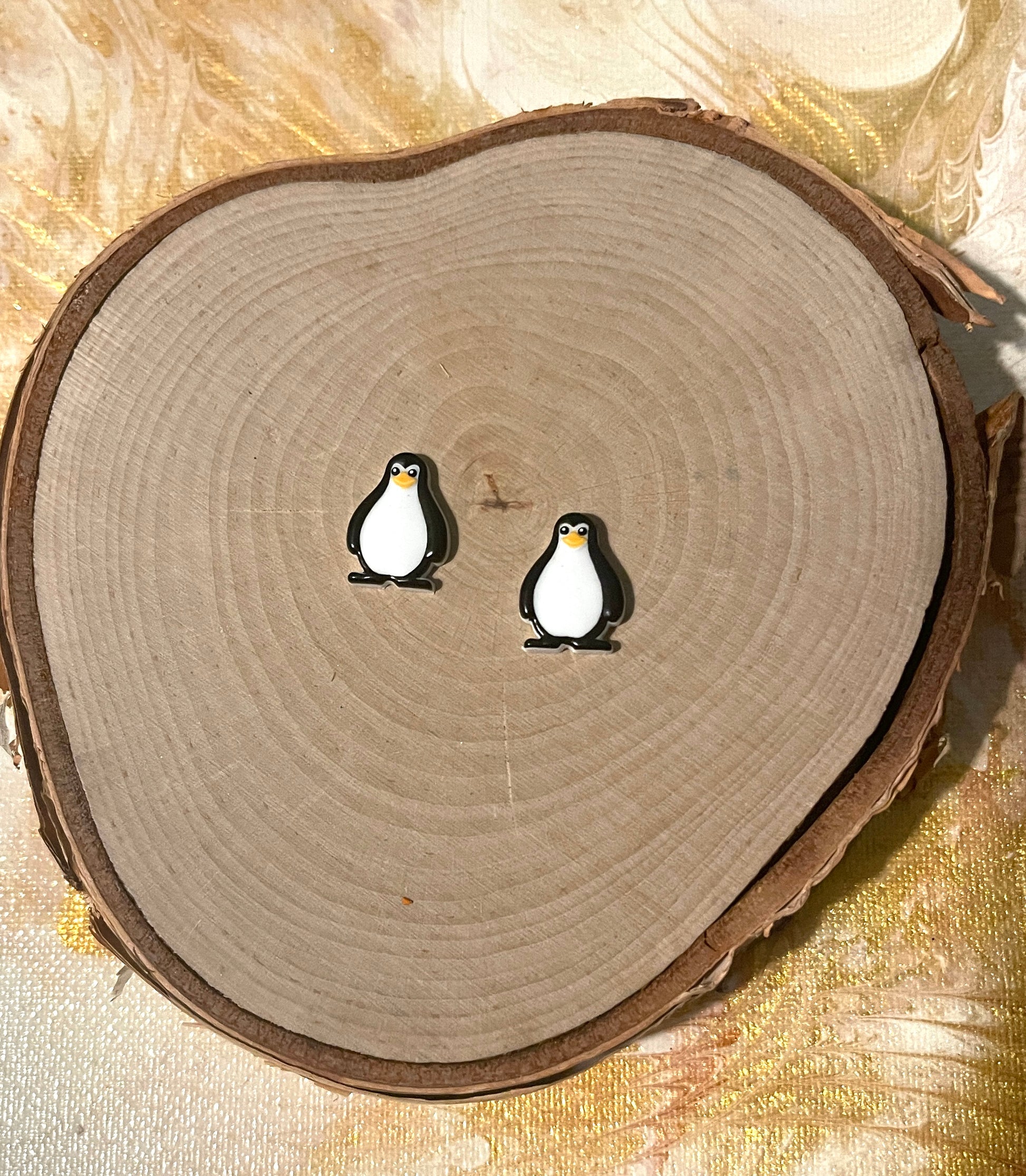Penguin Stud EarringsPink tiful of LOVE
