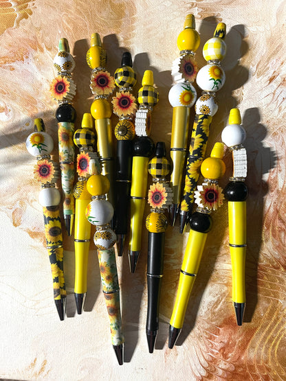 Sunflower Collection Beadabled PensPink tiful of LOVE