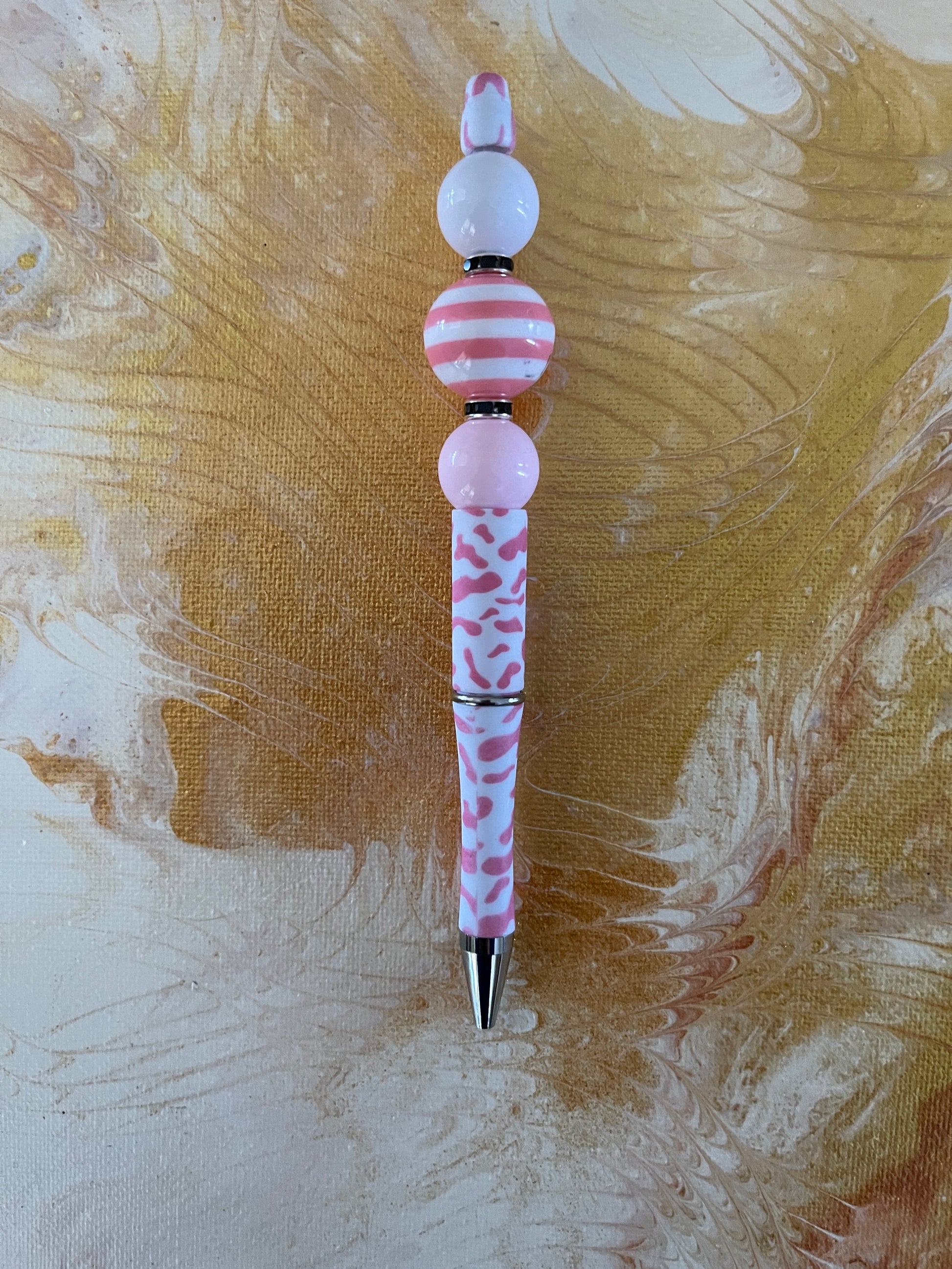 Pink and Love Collection Beadabled PensPink tiful of LOVE