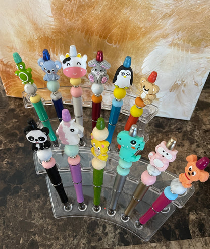 Cute Animal Collection Beadable Pens