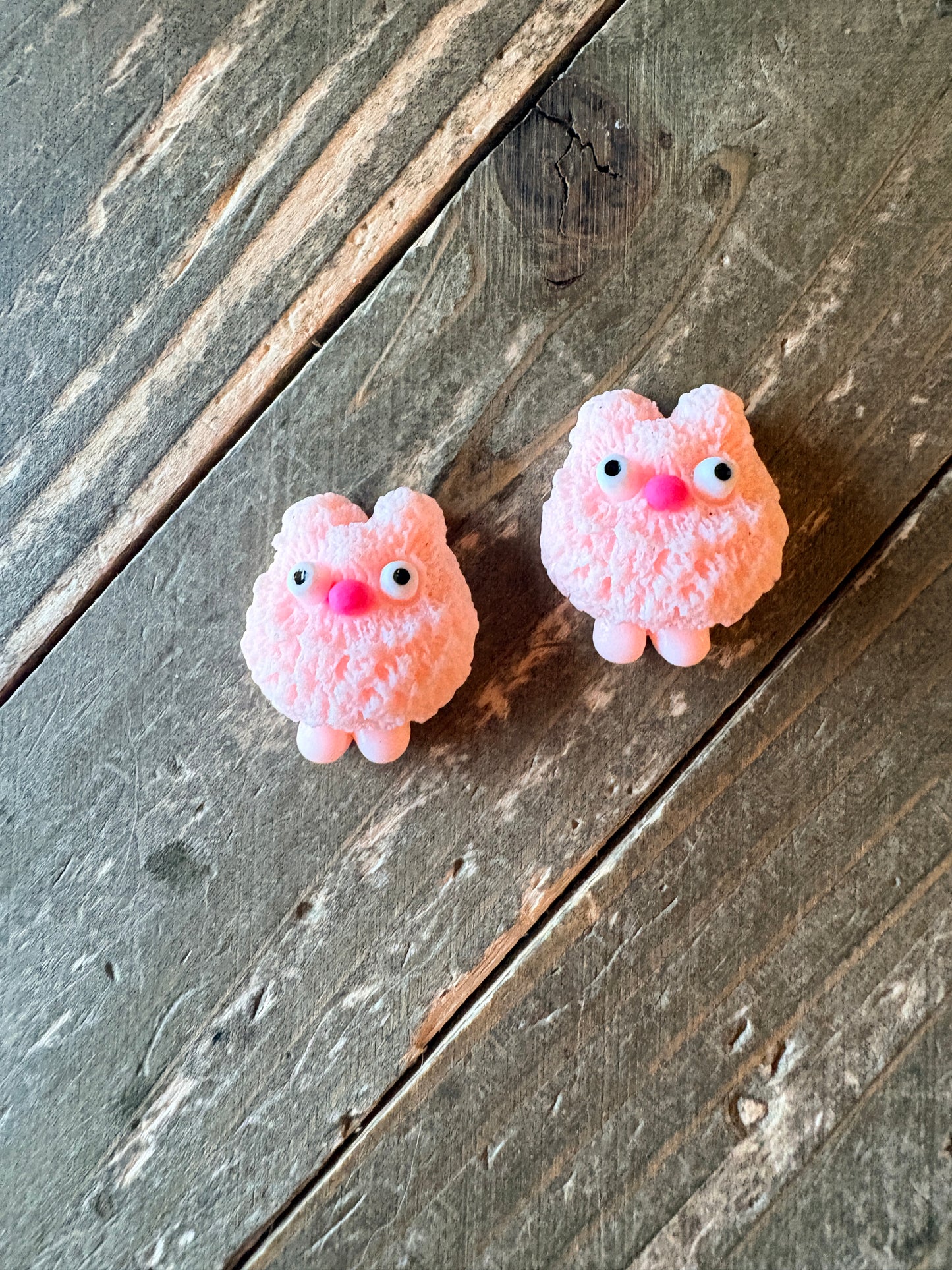 Cute & Colorful Monster Stud Earrings – Goofy Mini Creature Earrings
