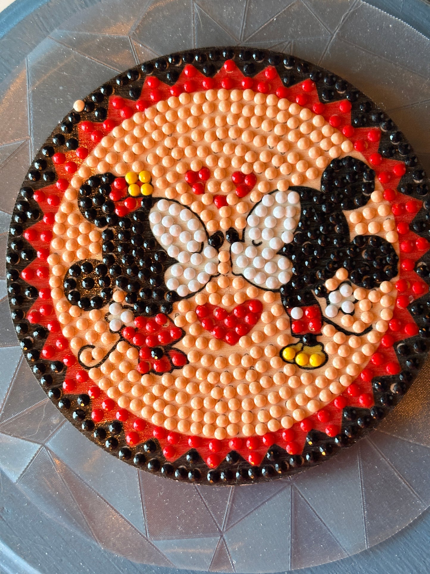 MIckey & Minnie  Diamond Art Coaster Set (set of 5)