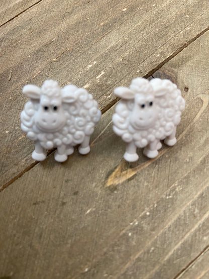 Funny Farm Animal  Post EarringsPink tiful of LOVE