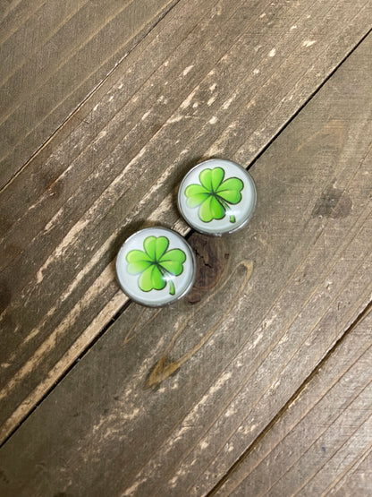 Lucky Leprechaun Collection Stud Earrings (3 to choose)Pink tiful of LOVE