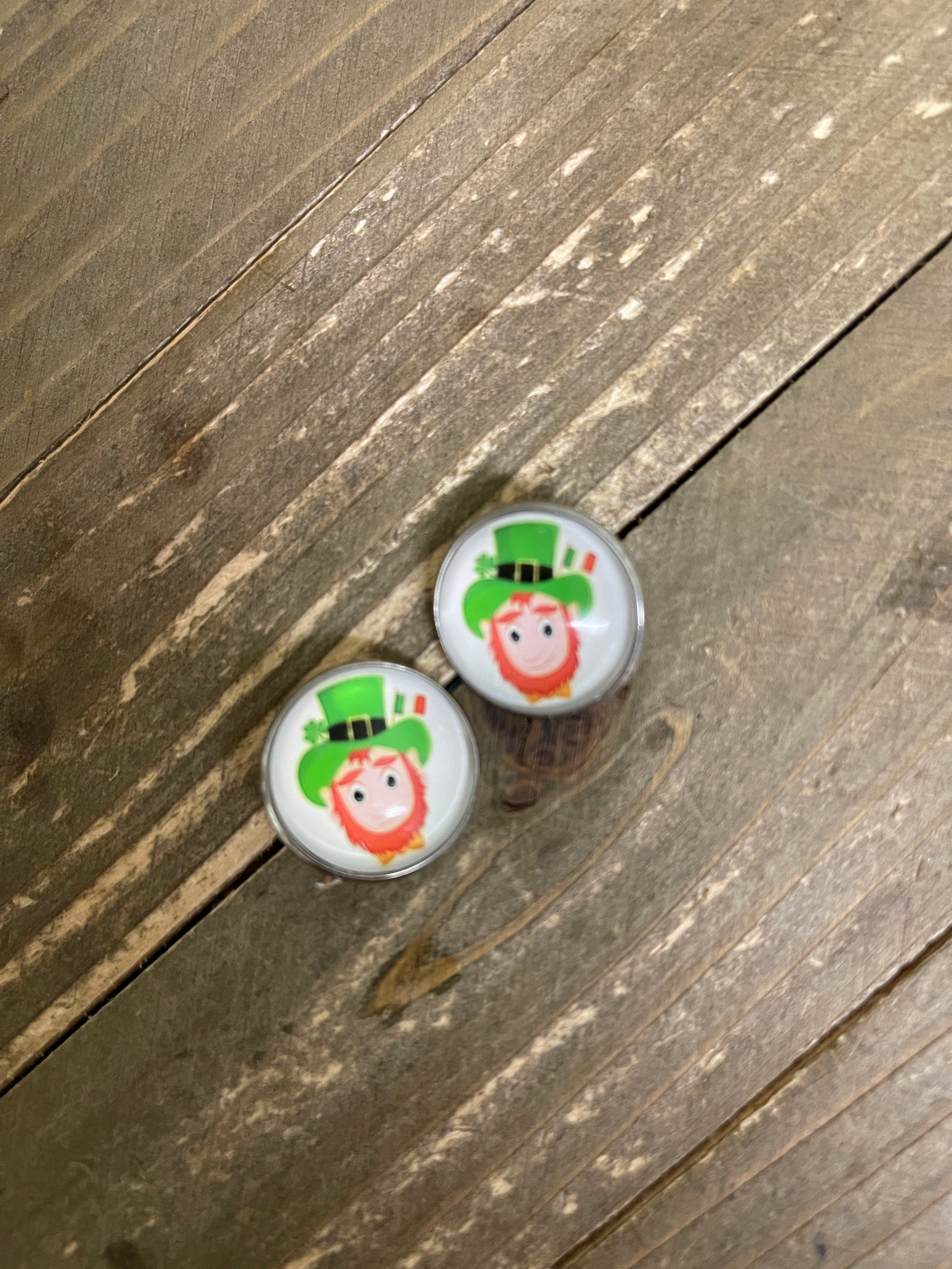 Lucky Leprechaun Collection Stud Earrings (3 to choose)Pink tiful of LOVE