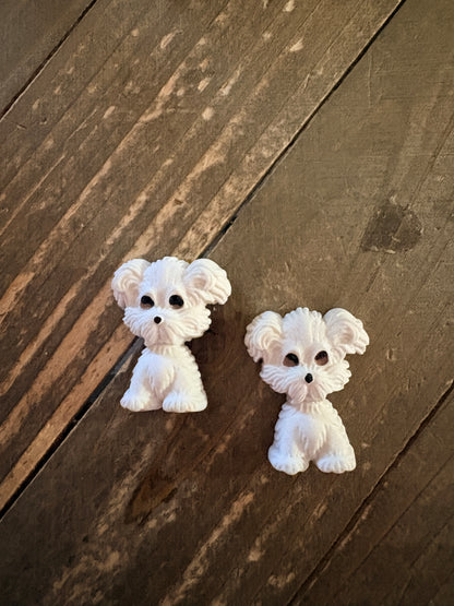 Puppy Dog Collection Stud Earrings- 5 colors to choose