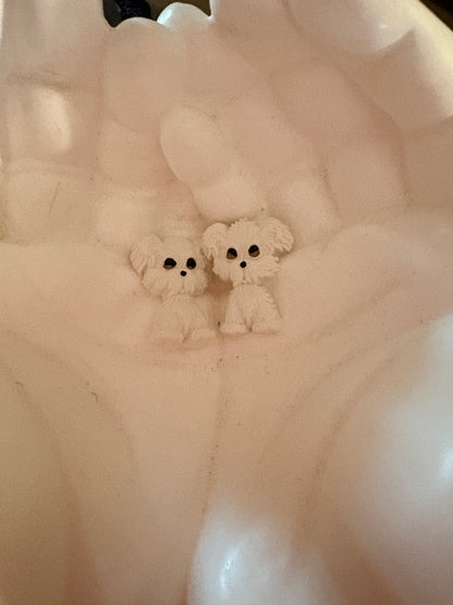 Puppy Dog Collection Stud Earrings- 5 colors to choose