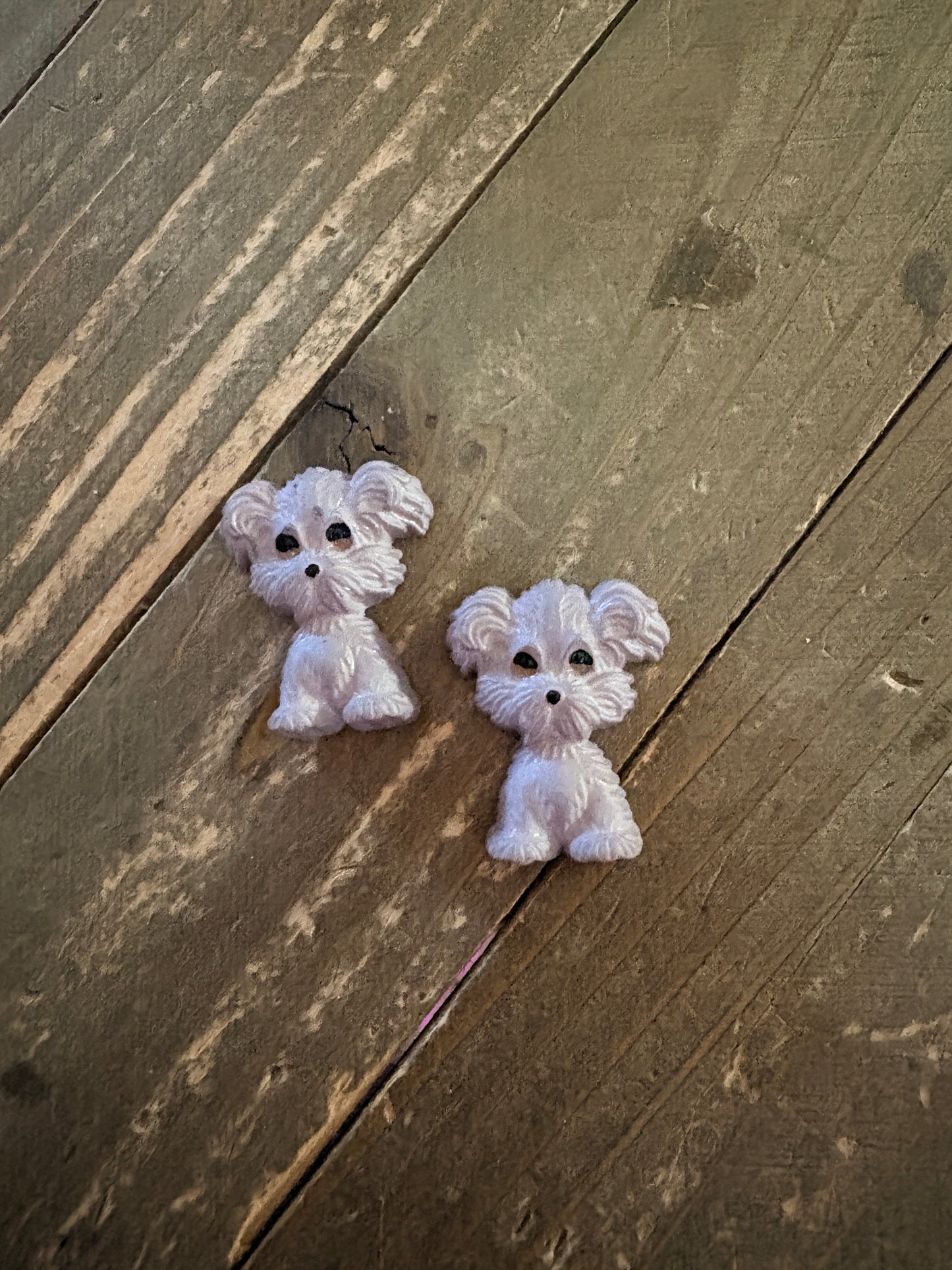 Puppy Dog Collection Stud Earrings- 5 colors to choose