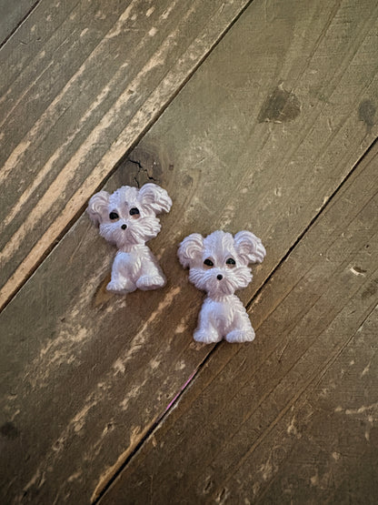 Puppy Dog Collection Stud Earrings- 5 colors to choose
